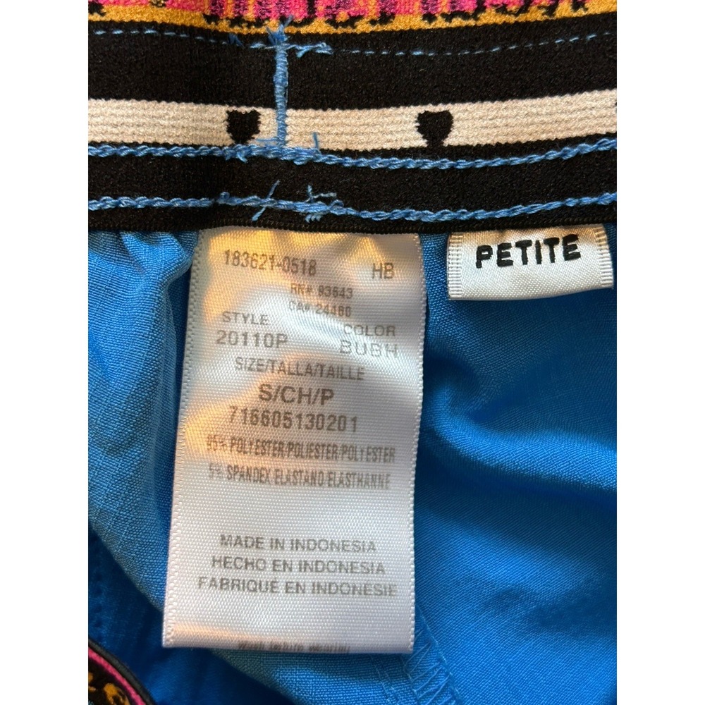HeartSoul "Break On Through" Low Rise Drawstring Scrub Pants, Size SP - Picture 5 of 6